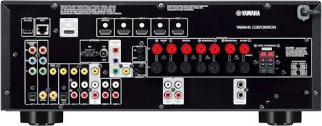 Produktbild Yamaha RX-V673, 7.2 Netzwerk Rec, Airplay, 150W, 4k, Schwarz (Receiver)
