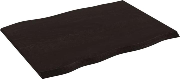 Actual product image VidaXL Tischplatte 80x60x2 cm Massivholz Eiche Behandelt (80 x 60 x 2 cm)