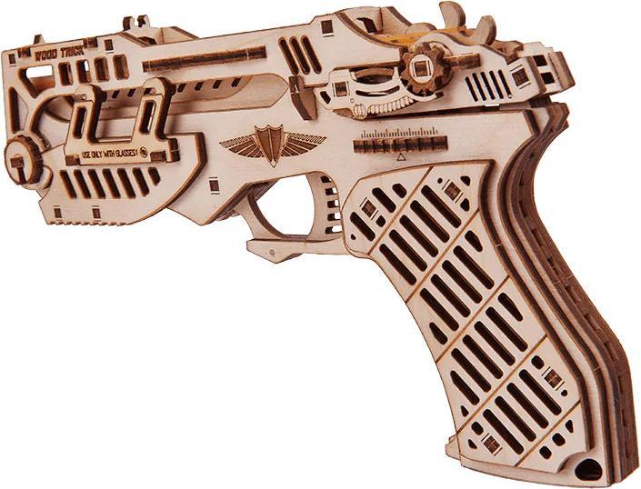 Image du produit Wood Trick Cyber Gun - Kit de construction en bois 3D