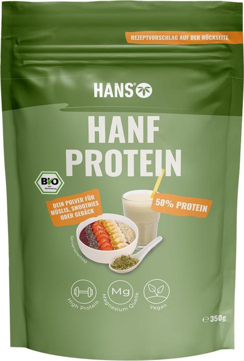 Produktbild Hans Brainfood Hanfprotein (Neutral, 350 g)