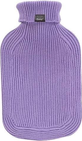 Fashy Wärmflasche mit StrickbezugFlieder, 2 l (2 l)
