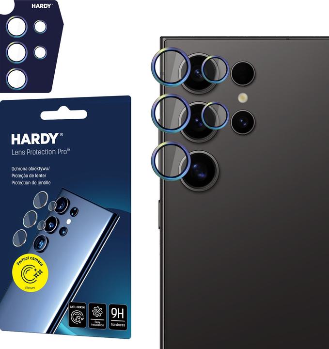 Produktbild 3MK HARDY Lens Protection Pro für Samsung Galaxy S24 Ultra - mehrfarbig (Samsung Galaxy S24 Ultra)