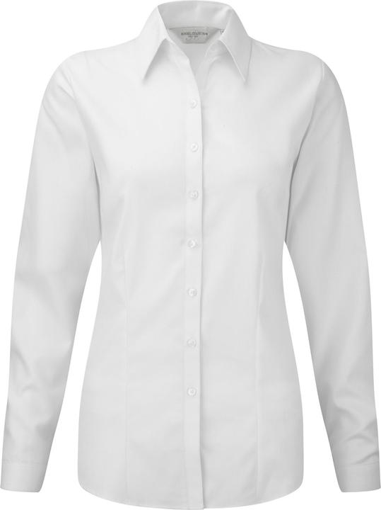 Actual product image Russell Blouse Shirt with subtle herringbone pattern (4XL)