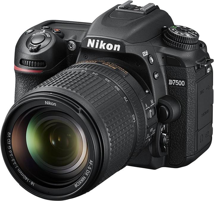 Actual product image Nikon D7500 Kit (18 - 140 mm, 21.51 Mpx, APS-C / DX)