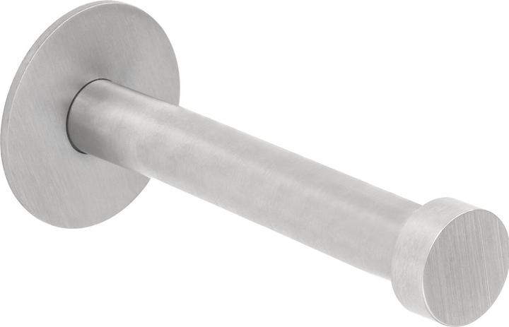 Alles im griff Mantelhaken Pirwa 1 mit Platte ø 30 mm, Tiefe 72 mm, Edelstahl gebürstet