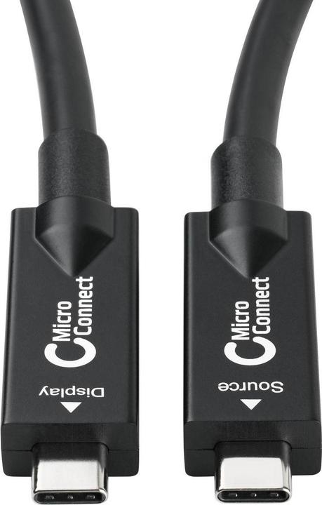 Actual product image MicroConnect USB Type C - USB Type C (10 m, USB 3.2 Gen 2, 60 W)