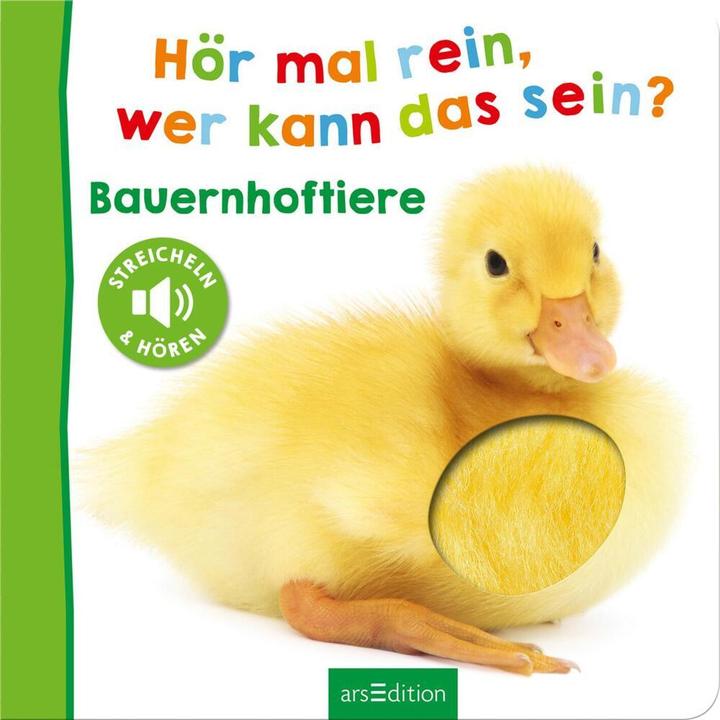 Listen, who could that be? Farm animals (German)