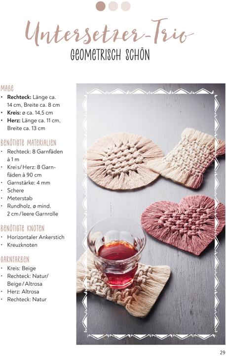 Produktbild Kreativ-Set Einfach Makramee. Mit Anleitungsbuch und Material