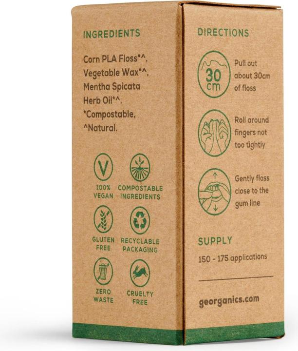 Image du produit Georganics Fil dentaire naturel (50 m)