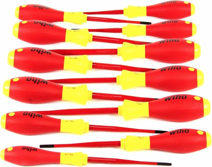 Actual product image Wiha Screwdriver set (Slotted screws, Torx (TX), Pozidriv cross recess (PZ), Phillipps cross recess (PH))