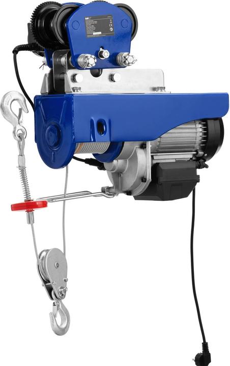 Produktbild MSW Laufkatze elektrisch Rollfahrwerk für Seilzüge Flanschbereich 68 - 110 mm 1600 W