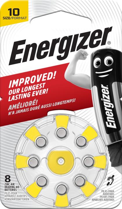 Image du produit Energizer Aide auditive 10 (8 pcs, PR70, 92 mAh)