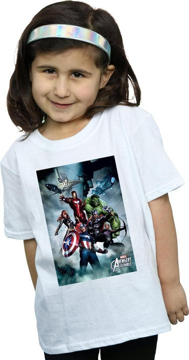 Produktbild Avengers Team Montage TShirt Mädchen (116)