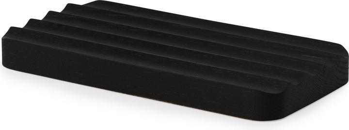 Actual product image Oakywood Pen Tray (OakyBlocks) - wooden office tray for writing tools - color Black -