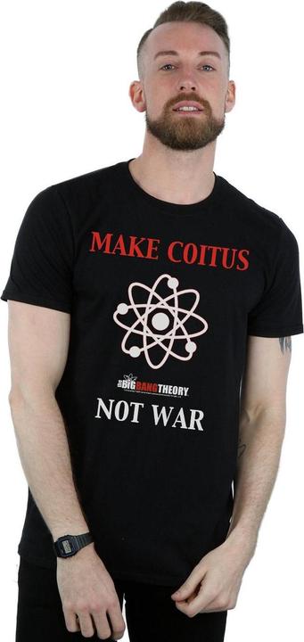 Produktbild Dam Mens Make Coitus Not War TShirt (L)