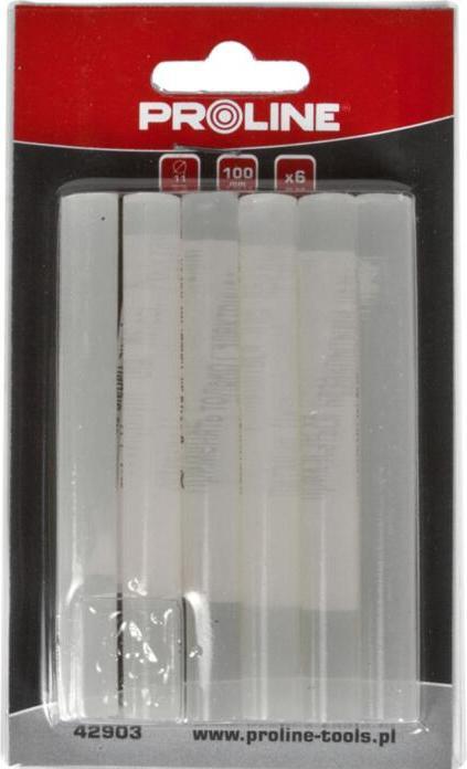 Pro-Line Bâtons de colle 11 mm x 100 mm skaidrus 6 vnt. 42903