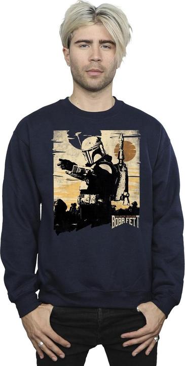Immagine prodotto Star Wars The Book Of Boba Fett Points Felpa Uomo (4XL)