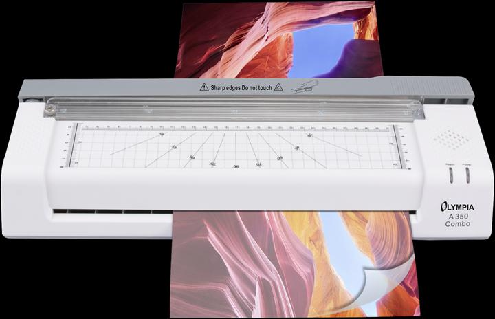Immagine prodotto Olympia Un laminatore A3 Combo DIN 350 Combo DIN con taglierina a leva (75 - 125 µm, A4, A3)
