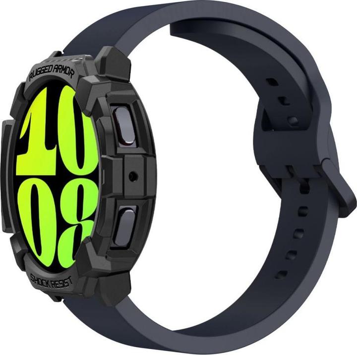 Produktbild Spigen Rugged Armor Samsung Watch 7 44mm czarny/black ACS08337