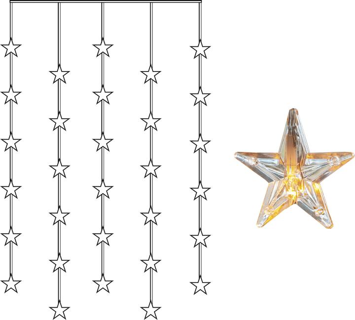 Produktbild Star Trading Sternenlichtervorhang (0.90 m)