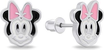 Brilio Silver - Playful silver Minnie Mouse earrings EA714W
