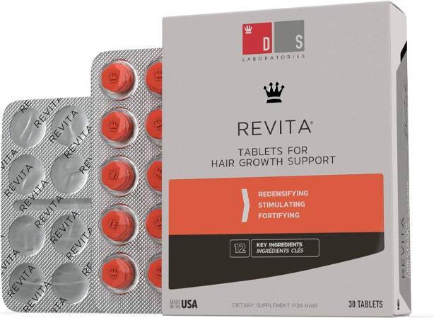 Image du produit DS Laboratories Comprimés antioxydants pour la perte de cheveux due au stress Revita. SOD (Tablets For