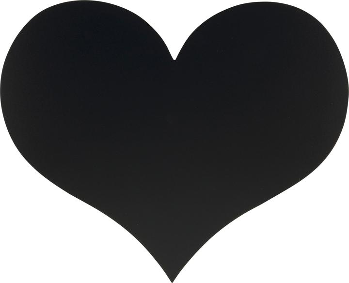 Image du produit Securit Silhouette Heart (Tableau noir, 36 x 30 cm)