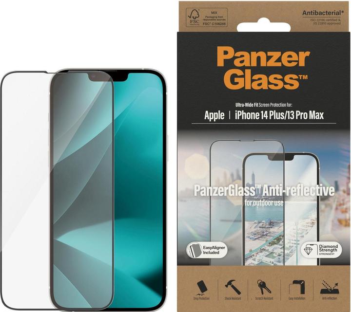 Image du produit PanzerGlass Ultra Wide Fit (1 pièce(s), Apple iPhone 13 Pro Max, Apple iPhone 14 Plus)