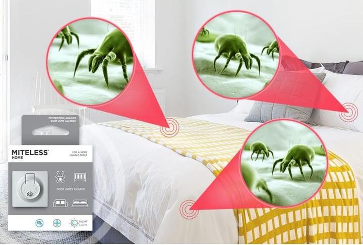 Actual product image Tickless home against dust mites