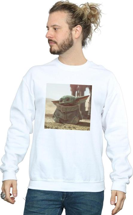 Immagine prodotto Star Wars The Mandalorian The Child Scene Felpa Uomo (4XL)