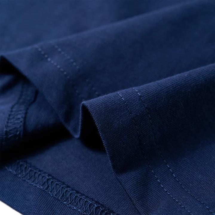 Immagine prodotto VidaXL Camicia da bambino a maniche lunghe blu navy 104,Materiale: 100 (104)