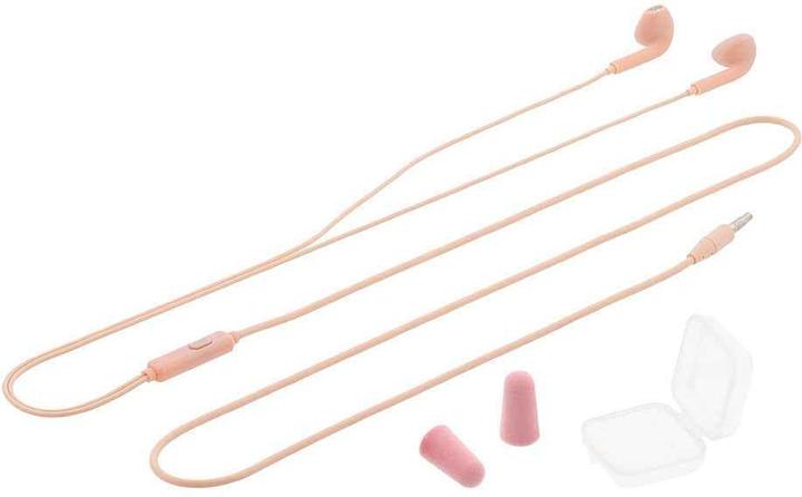 Actual product image Tellur In-Ear Headset Fly, Noise reduction Memory Foam Ear Plugs pink (Cable)
