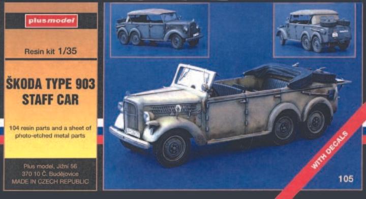Actual product image Plus Model Skoda 903 Company car