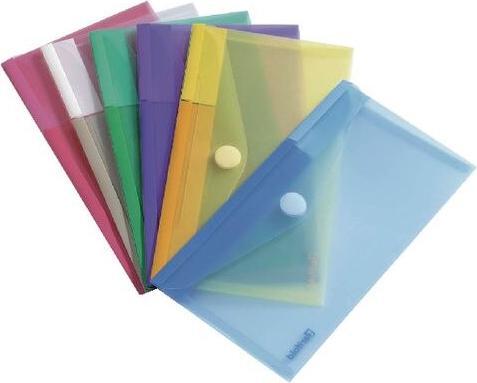 Produktbild Tarifold Versandtaschen Djois Scheckheftformat Klettverschluss PP (Polypropylen) (6 x)