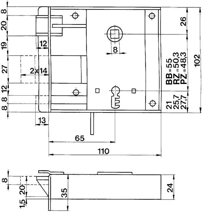 Image du produit Schänis Serrures de portes de chambres