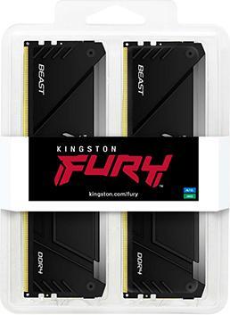 Image du produit Kingston 32 Go DDR4-2666MT/s CL16 (2 x 16GB, 2666 MHz, RAM DDR4, DIMM)