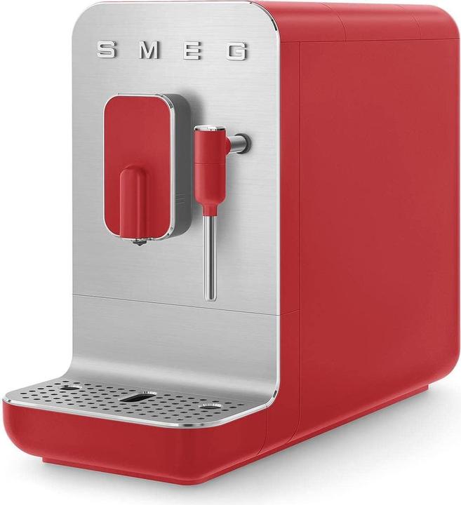 Actual product image Smeg Fully Automatic Coffee Machine 50's Style red