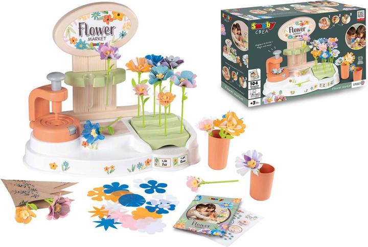 Smoby Marché aux fleurs de Krativset
