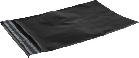 Actual product image B.N.T. Shipping bags PE black 230x325 mm - (100 pcs.) (100 x)