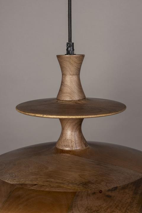 Image du produit Dutchbone Suspension Lampe Cath L Walnut (E27)