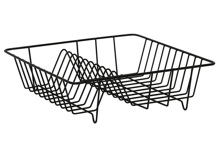 Produktbild Axentia Geschirrabtropfkorb, 35x9,5x34cm schwarz