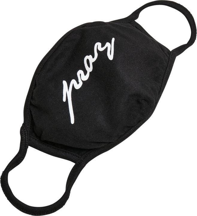 Actual product image Mister Tee Pray Wording Face Mask