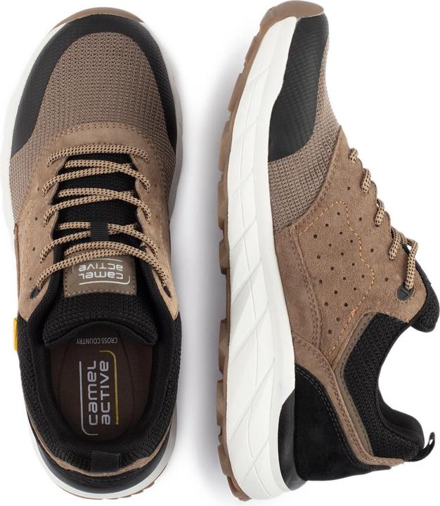 Produktbild Camel Active Sneaker pig nubuk/textile SCHLAMM/SCHWARZ (41)
