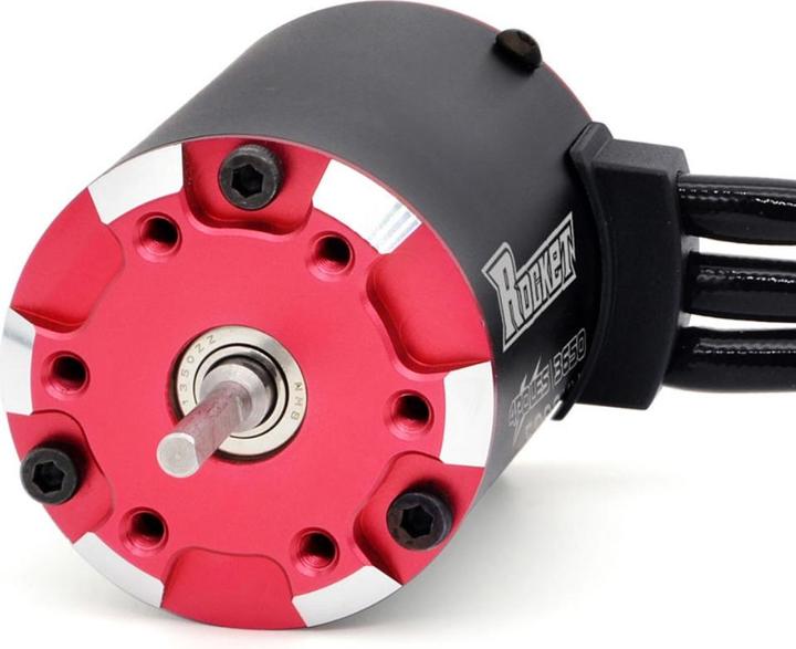 Actual product image Surpass Hobby Rocket V2 supersonic 3650 brushless motor 5600KV with 60A ESC combo