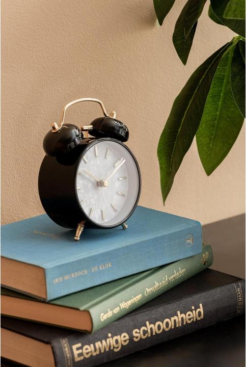 Produktbild Karlsson Klassischer Wecker Pearl Glow Black