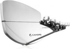 Immagine prodotto Cahors Big Bisat, antenna offset per 4 LNB, 40mm (Antenna, 36 dB, DVB-S / -S2)