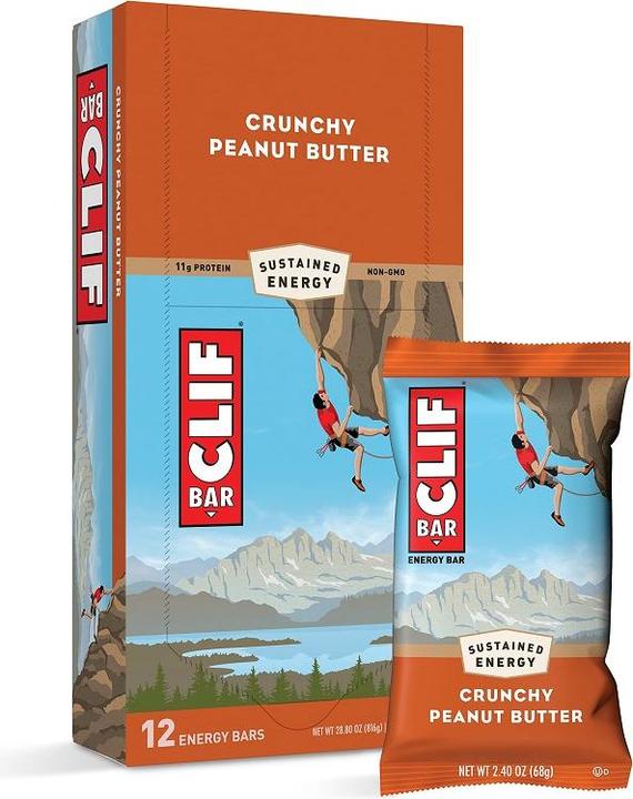 Clif Bar Energy Riegel (Erdnuss, 12 Stk., 816 g)
