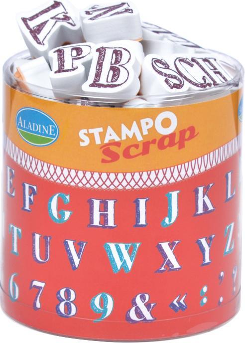 Actual product image Aladine Stamp Set "Alphabet