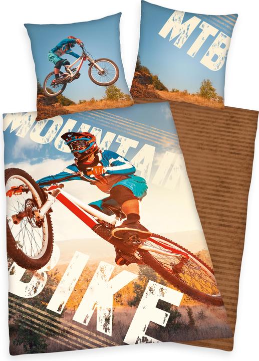 Actual product image Herding Mountain bike bed linen
