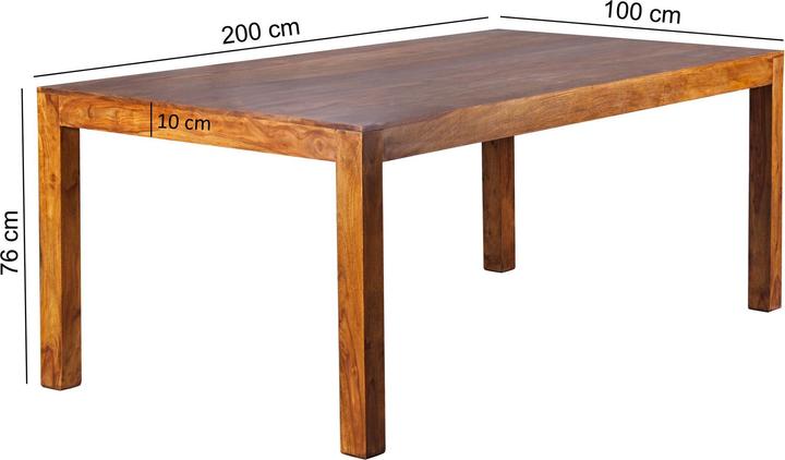 Produktbild Wohnling Mumbai (200 x 100 x 76 cm)